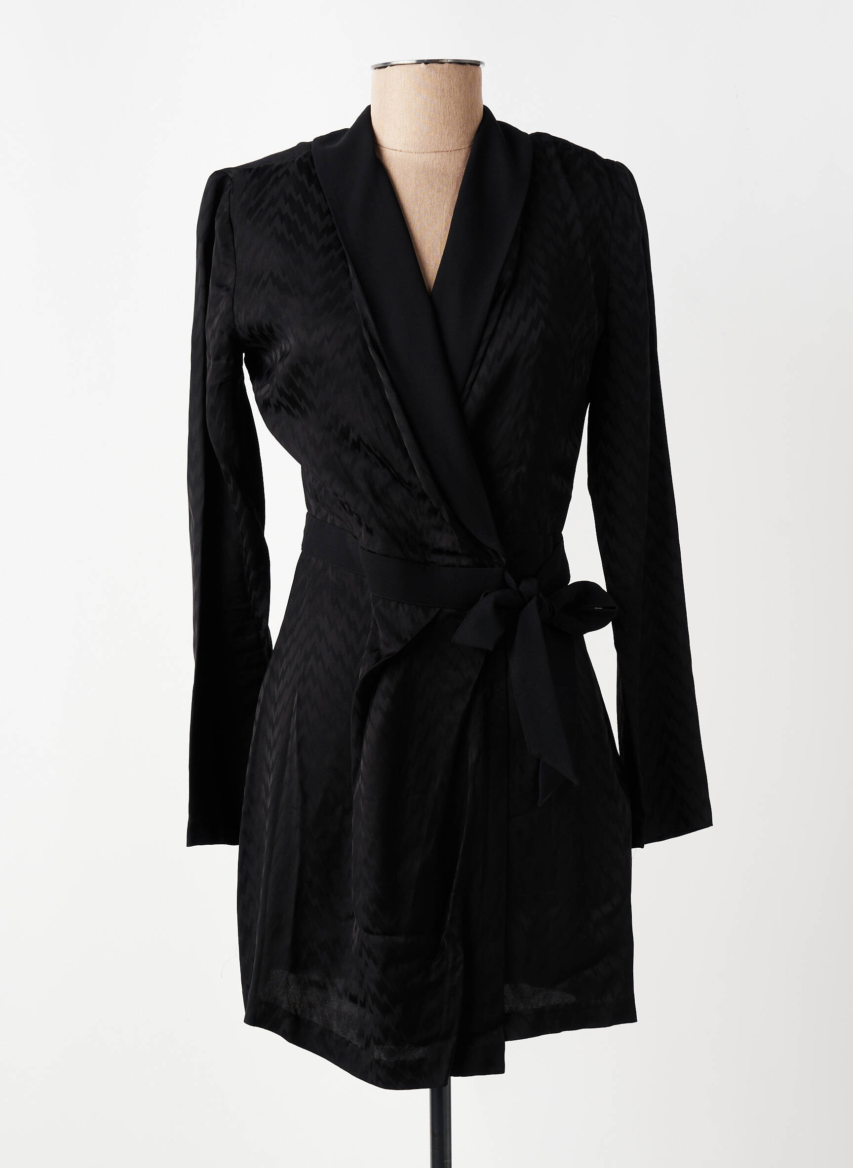 Trumpa suknelė juodas THE KOOPLES moteris