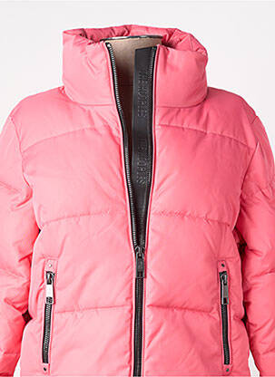 Pūkinė striukė rožinė THE KOOPLES moteris