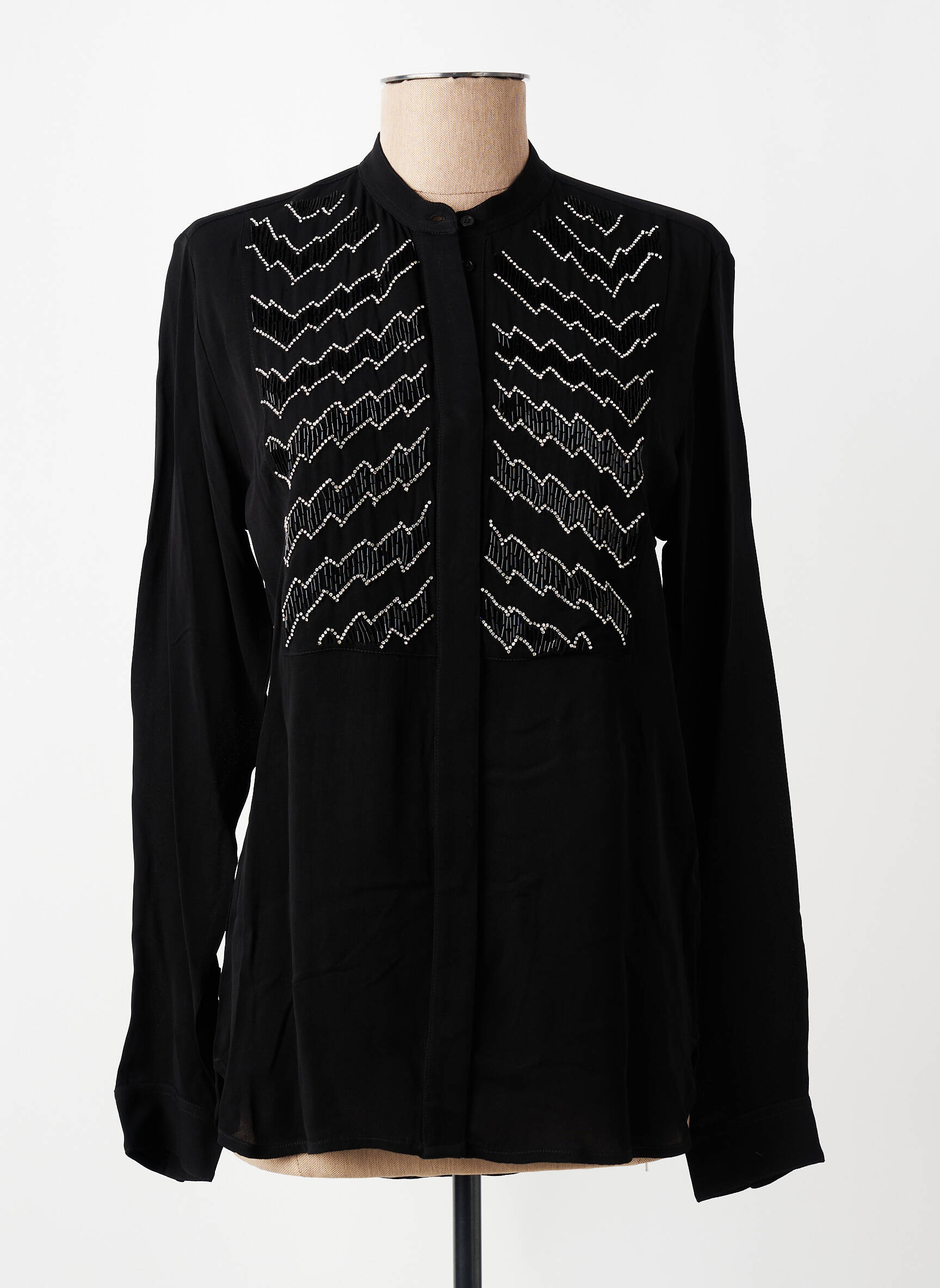 Moteriškas marškinys juodas THE KOOPLES moteris