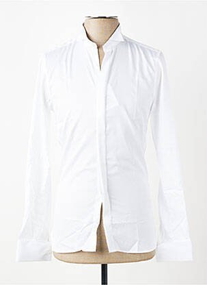 Ilgomis rankovėmis marškinys baltas ATELIER PRIVÉ vyras