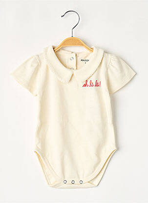 Kūno kostiumas baltas MAISON LABICHE mergina