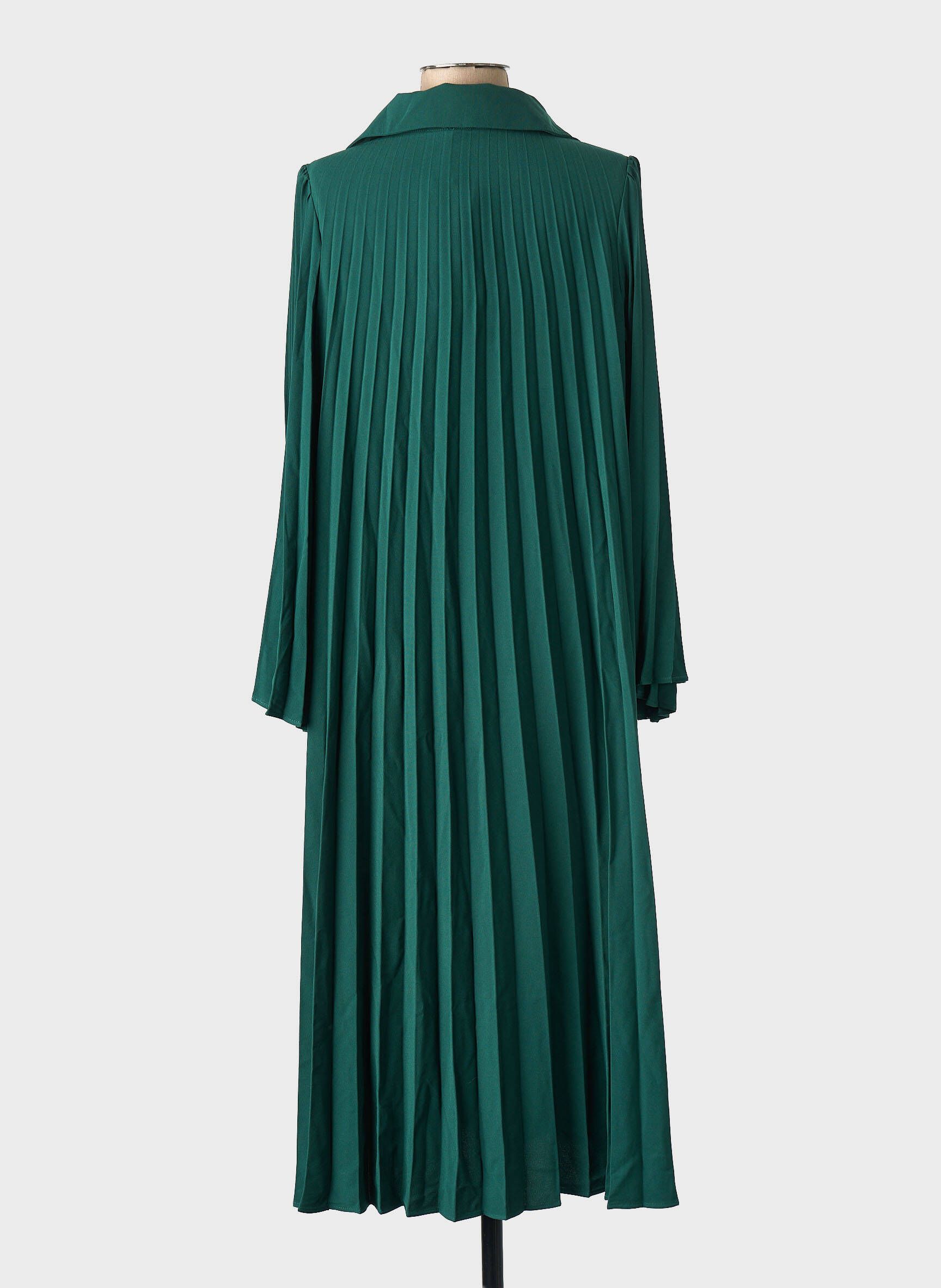Pusilgių suknelė žalias MAT FASHION moteris
