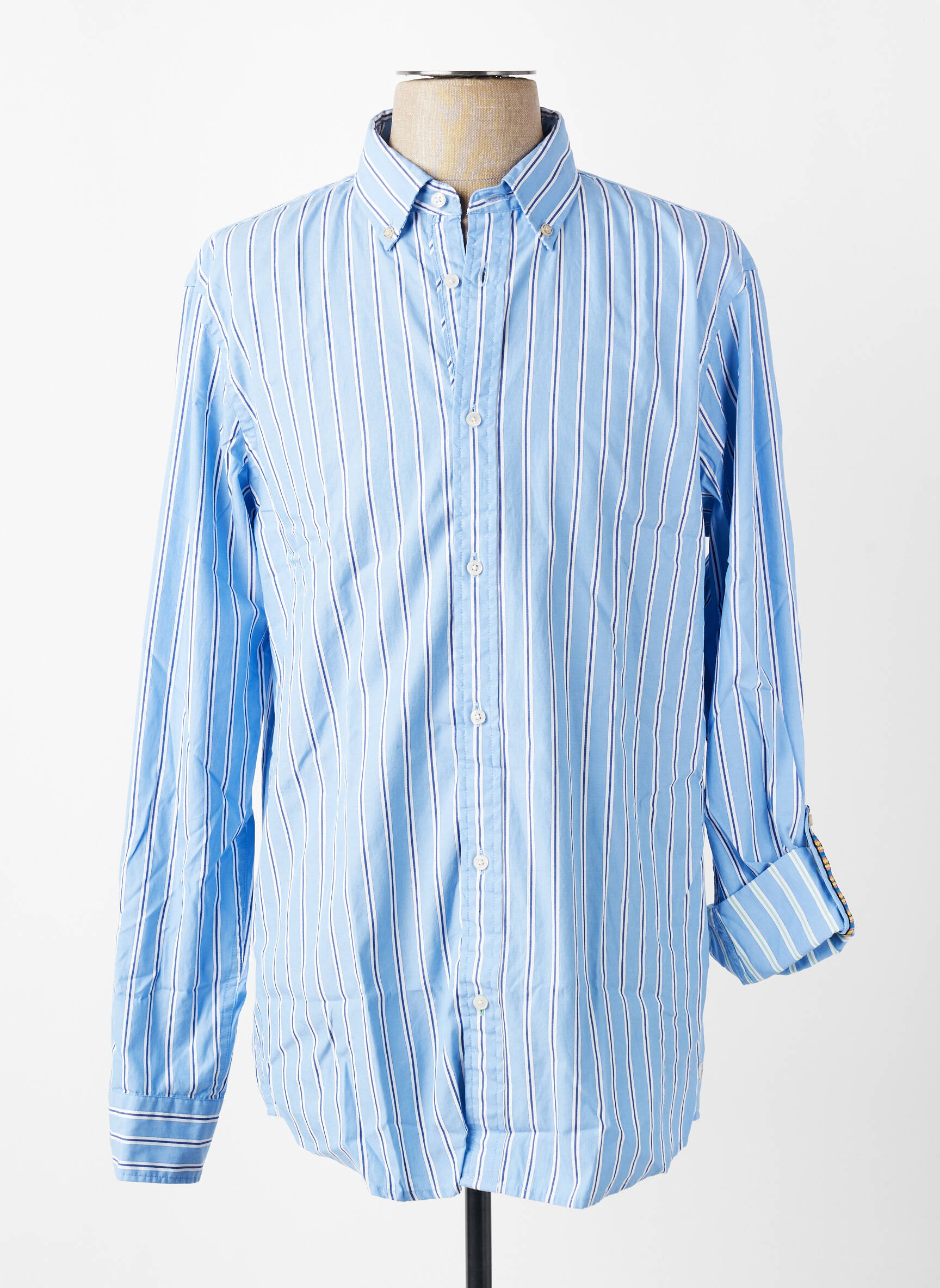 Ilgomis rankovėmis marškinys mėlyna SCOTCH & SODA vyras