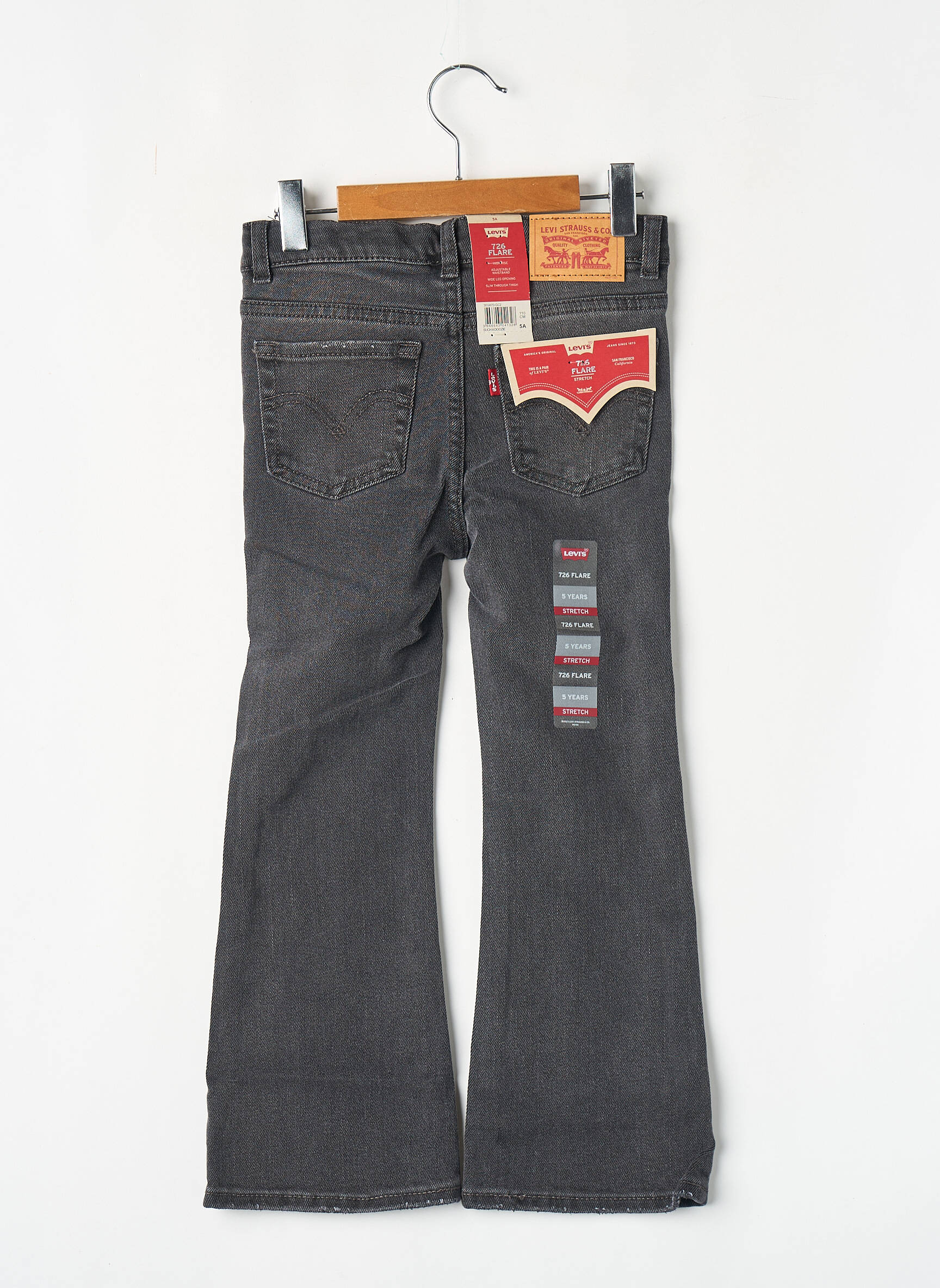 Bootcut džinsai juodas LEVI'S mergina