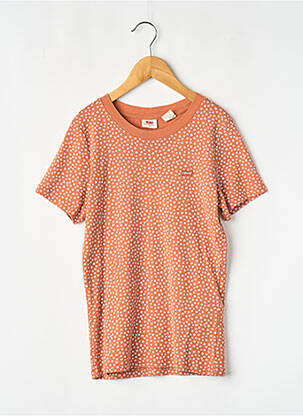T-marškinys oranžinė LEVI'S moteris