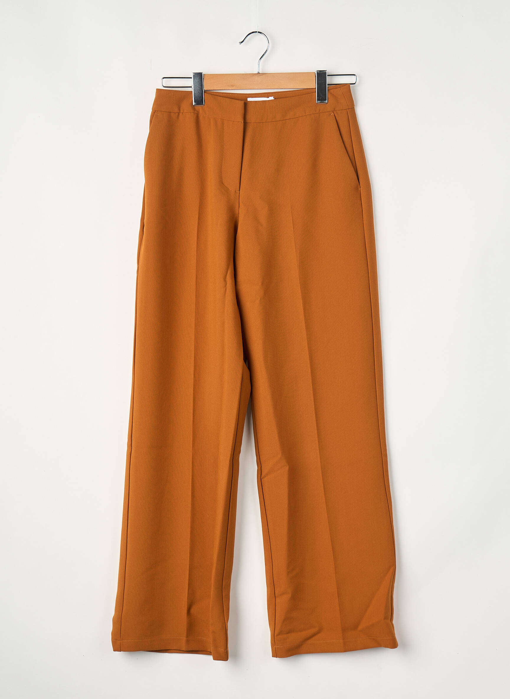 Chino kelnė rudas VILA moteris
