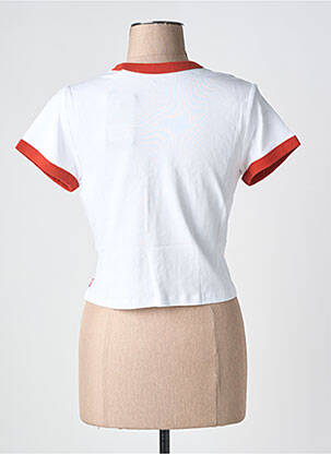 T-marškinys baltas LEVI'S moteris