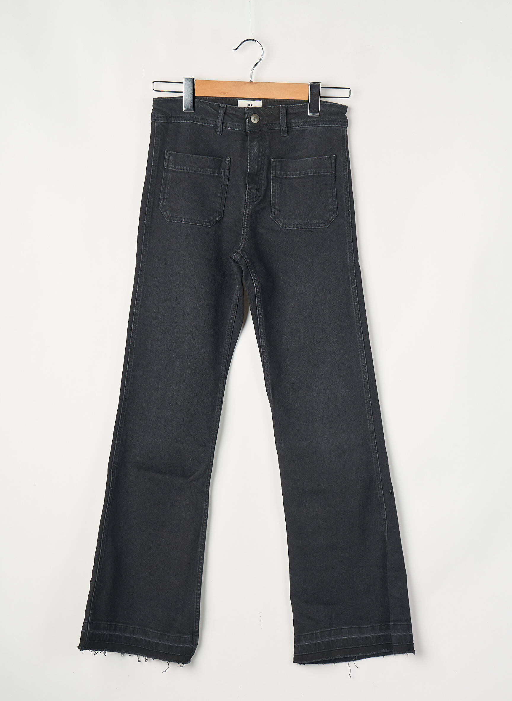 Bootcut džinsai juodas SWILDENS moteris