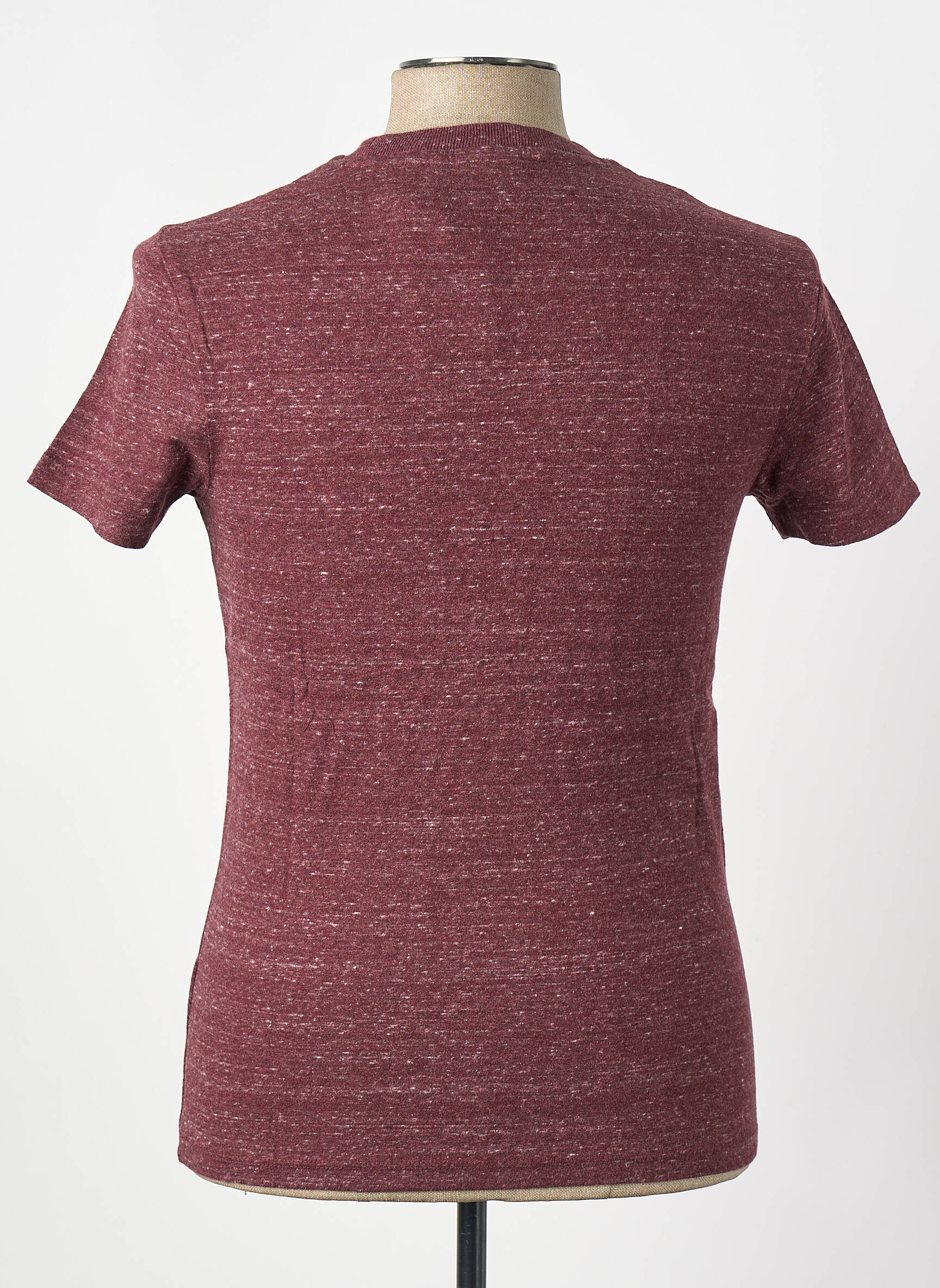 T-marškinys raudona SUPERDRY vyras