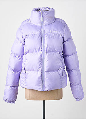 Pūkinė striukė violetinis COLUMBIA moteris