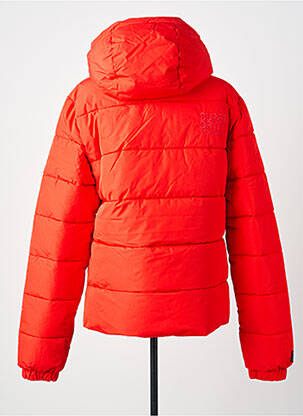 Pūkinė striukė raudona SUPERDRY vyras