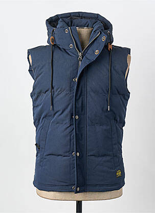 Pūkinė striukė mėlyna SUPERDRY vyras