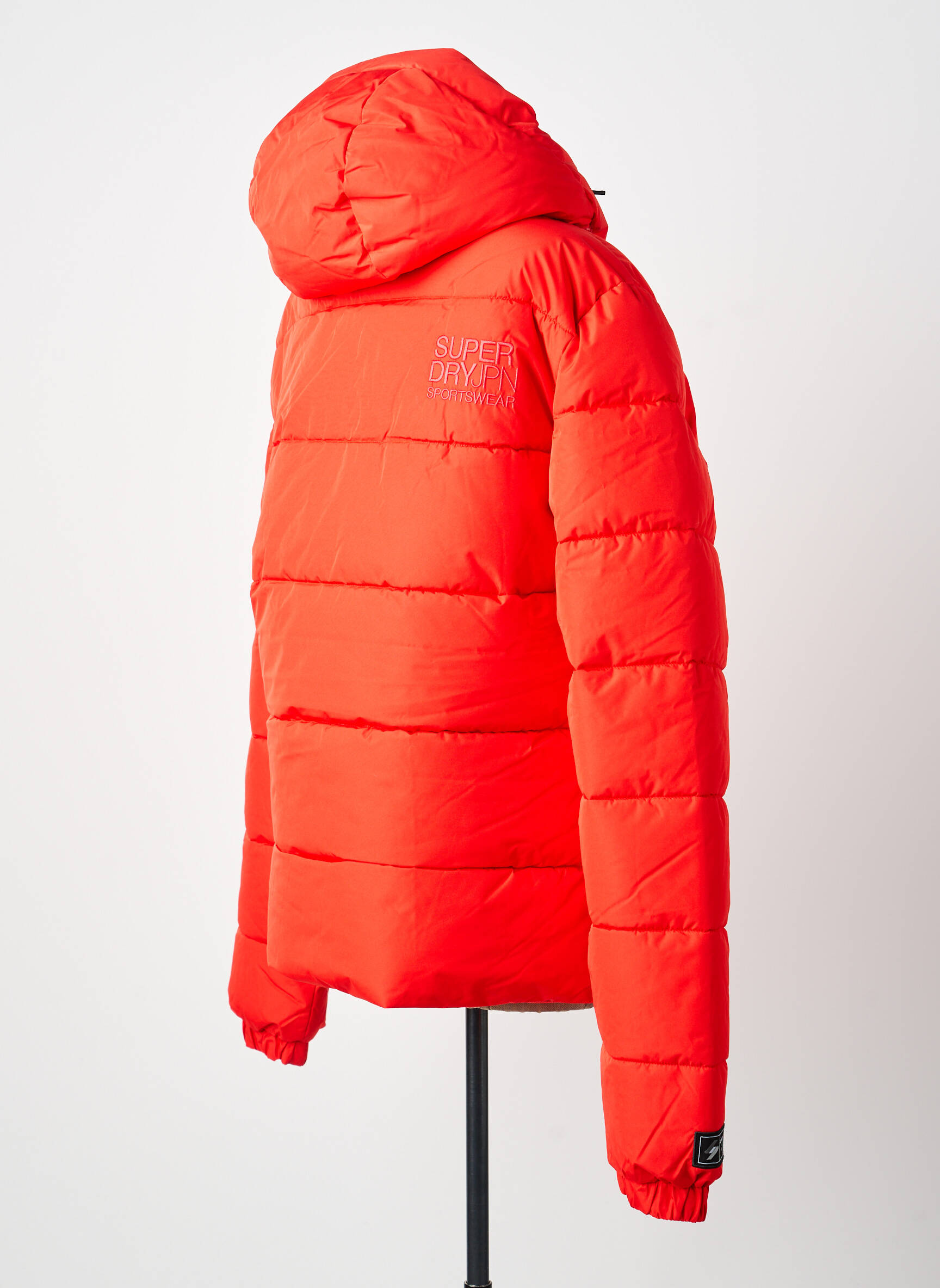 Pūkinė striukė raudona SUPERDRY vyras